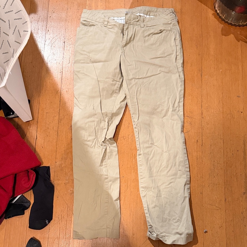 Dickies Women's Beige Straight Leg Jeans